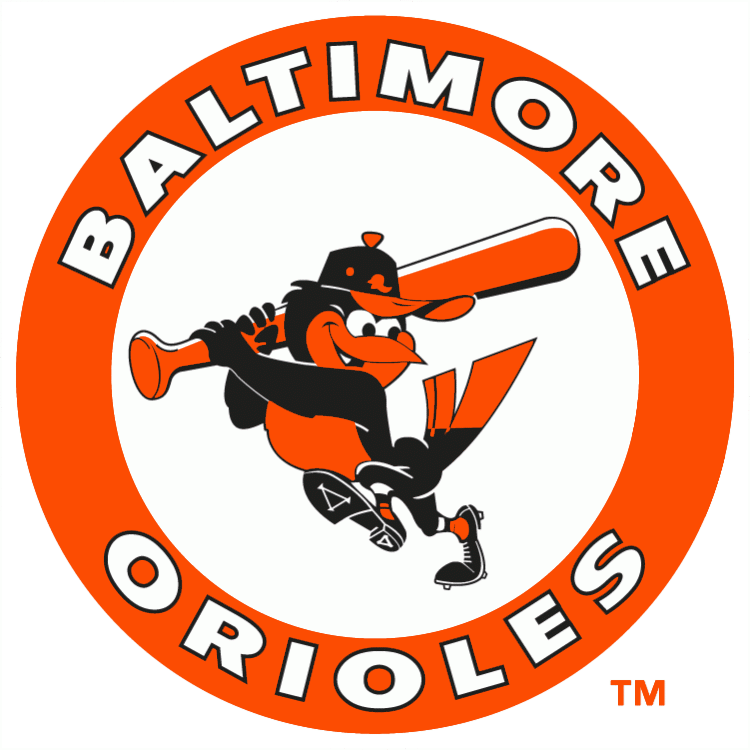Baltimore Orioles 1989-1991 Primary Logo t shirts DIY iron ons